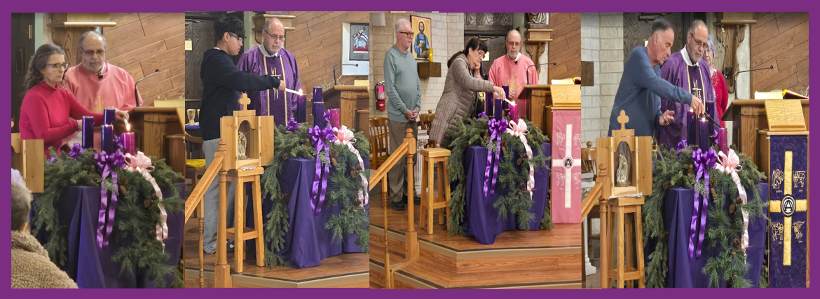 Advent Candle Lighting 2025