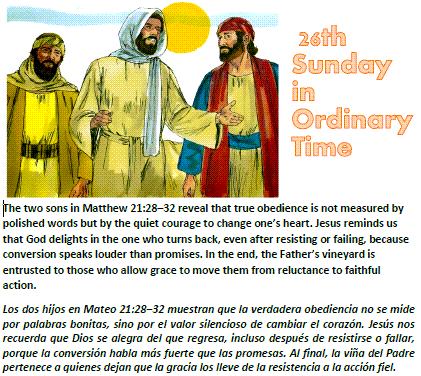 25th Sunday in Ordinary Time