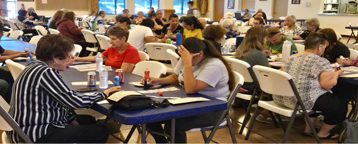 Bingo in Parish Hall